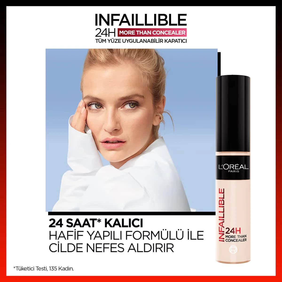 خافي عيوب 24 ساعة من لوريال باريس 11 مل L'Oreal Paris