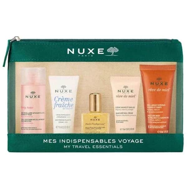 NUXE مجموعة حقيبة مكياج نوكس للسفر