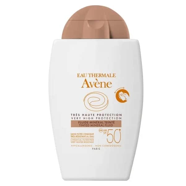 Eau Thermale Avene كريم ملون واقي من الشمس من افين فلويد مع عامل حماية من الشمس 50، 40 مل