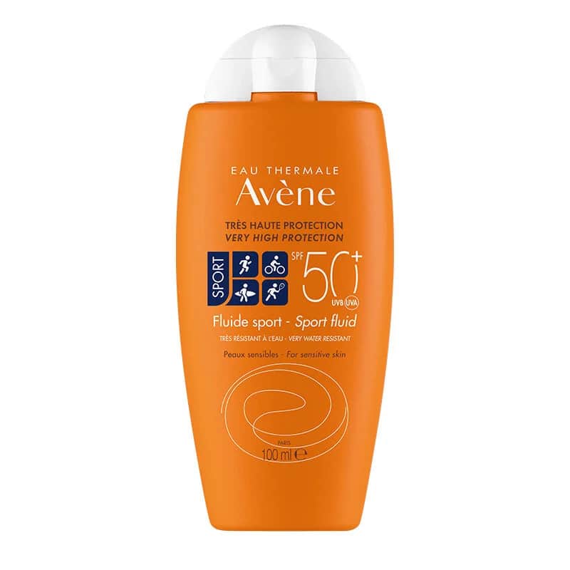 Eau Thermale Avene كريم الوقاية من الشمس أفين فلويد سبورت بعامل حماية 50، 100 مل
