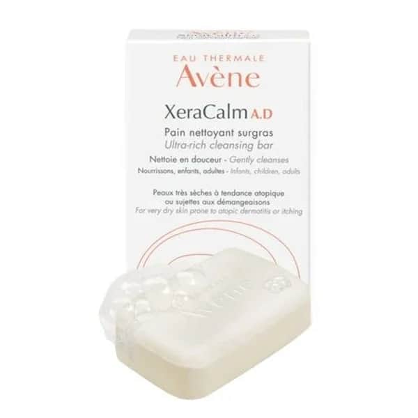 Eau Thermale Avene صابون أفين لتنظيف الوجه والجسم 100 غرام