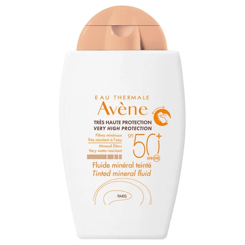 كريم واقي شمس معدني ملون SPF 50 بحجم 40 مل من او ثيرمال Eau Thermale Avene