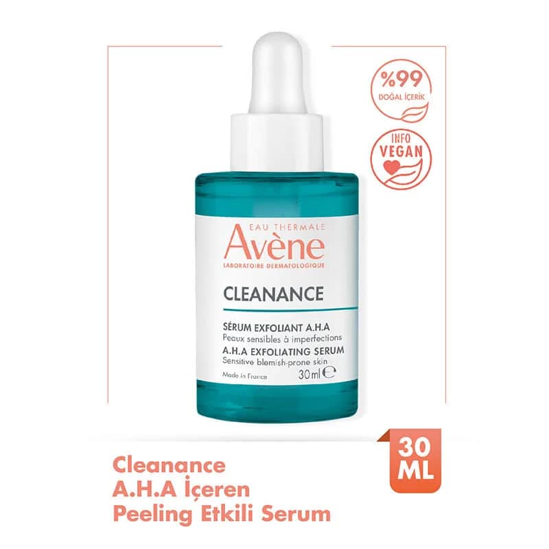 سيروم تقشير أفين كلينانس أها 30 مل من او ثيرمال Eau Thermale Avene
