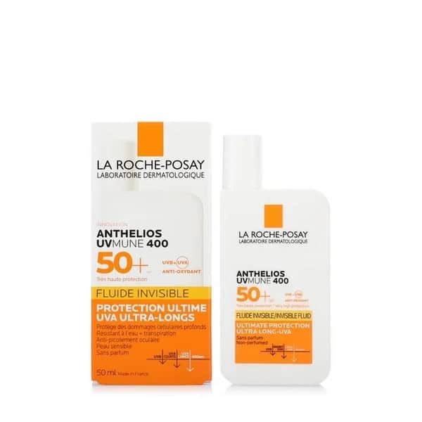 La Roche-Posay واقي شمس انثيليوس يو في 400 الغير مرئي بعامل حماية 50+ من لاروش  بوزيه 50 مل