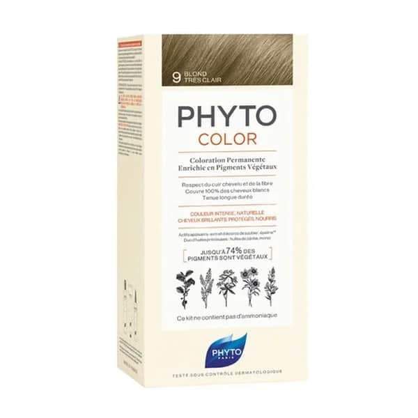 Phyto صبغة شعر فيتو فيتوكولر العشبية 9 أشقر فاتح