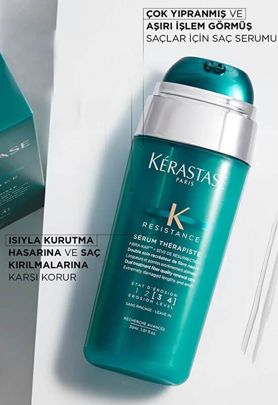 Kerastase سيروم كيراستاس ريزيستانس ثيرابيست لإصلاح الشعر التالف للغاية 30 مل