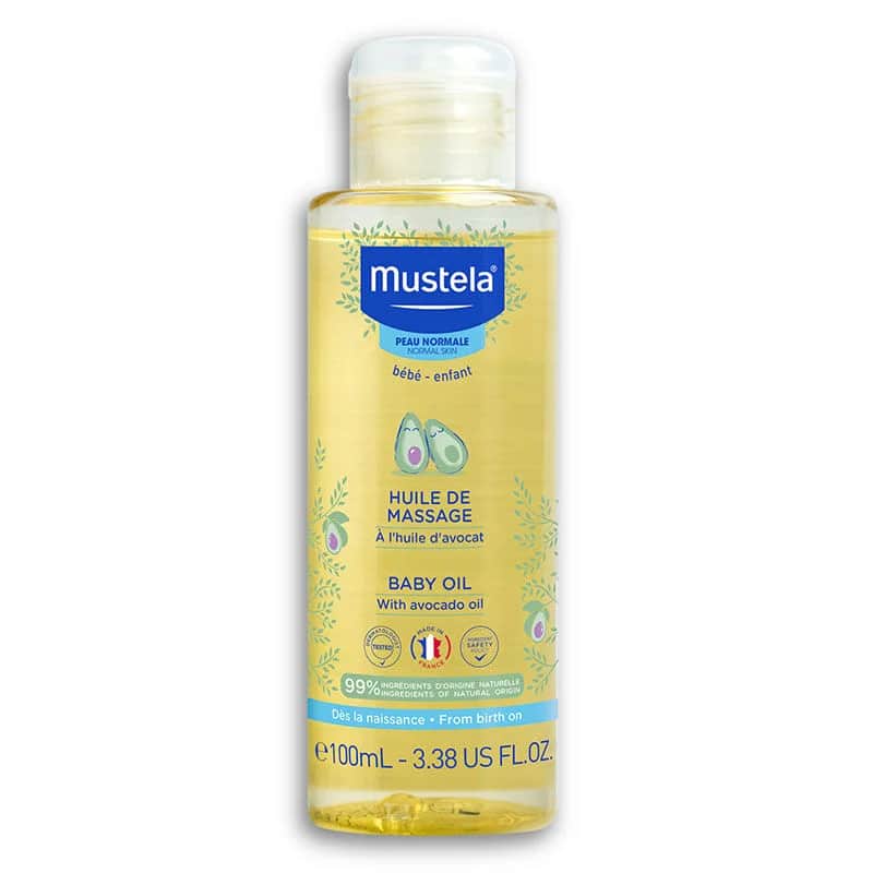 Mustela زيت تدليك موستيلا للعناية بالطفل 100 مل