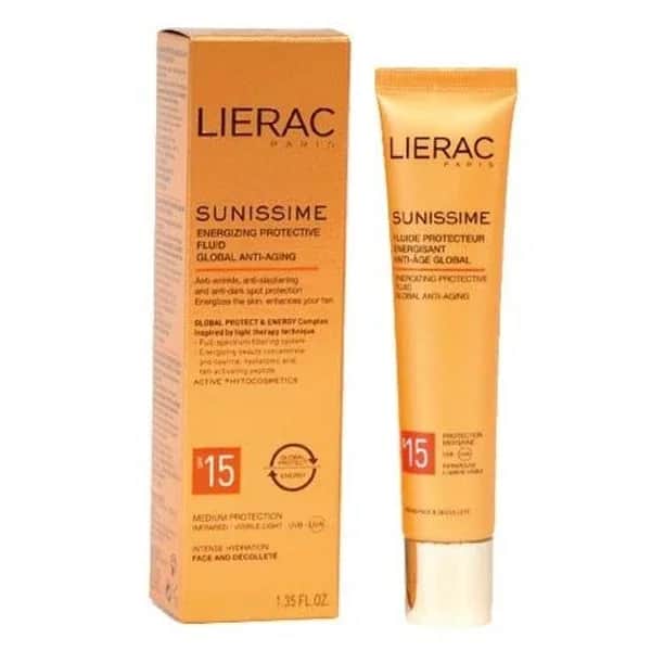 Lierac ليراك صنيسيم سائل الحماية المنشط بعامل حماية من الشمس 15، 40 مل