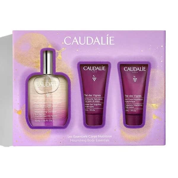 Caudalie مجموعة زيت التين المغذي من كودالي لترطيب البشرة