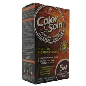 صبغة شعر كولور سوارن 5 م كستنائي فاتح ماهاجوني Color Soin