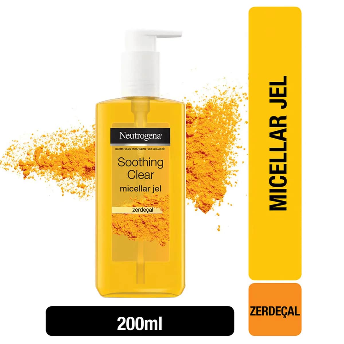 Neutrogena مزيل مكياج نيوتروجينا سوثينج كلير بالكركم 200 مل