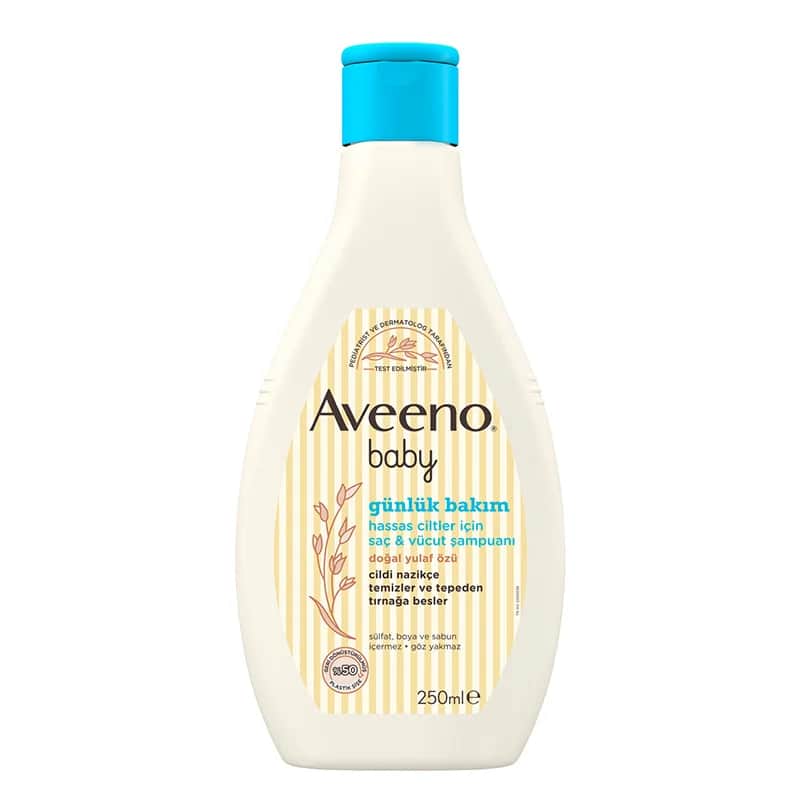 Aveeno شامبو أفينو للشعر والجسم للأطفال 250 مل