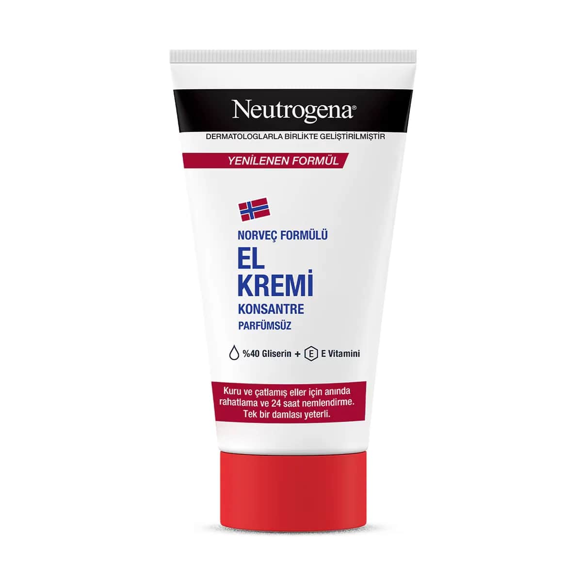 Neutrogena كريم اليدين نيتروجينا بتركيبة نرويجية (بدون رائحة) 75 مل