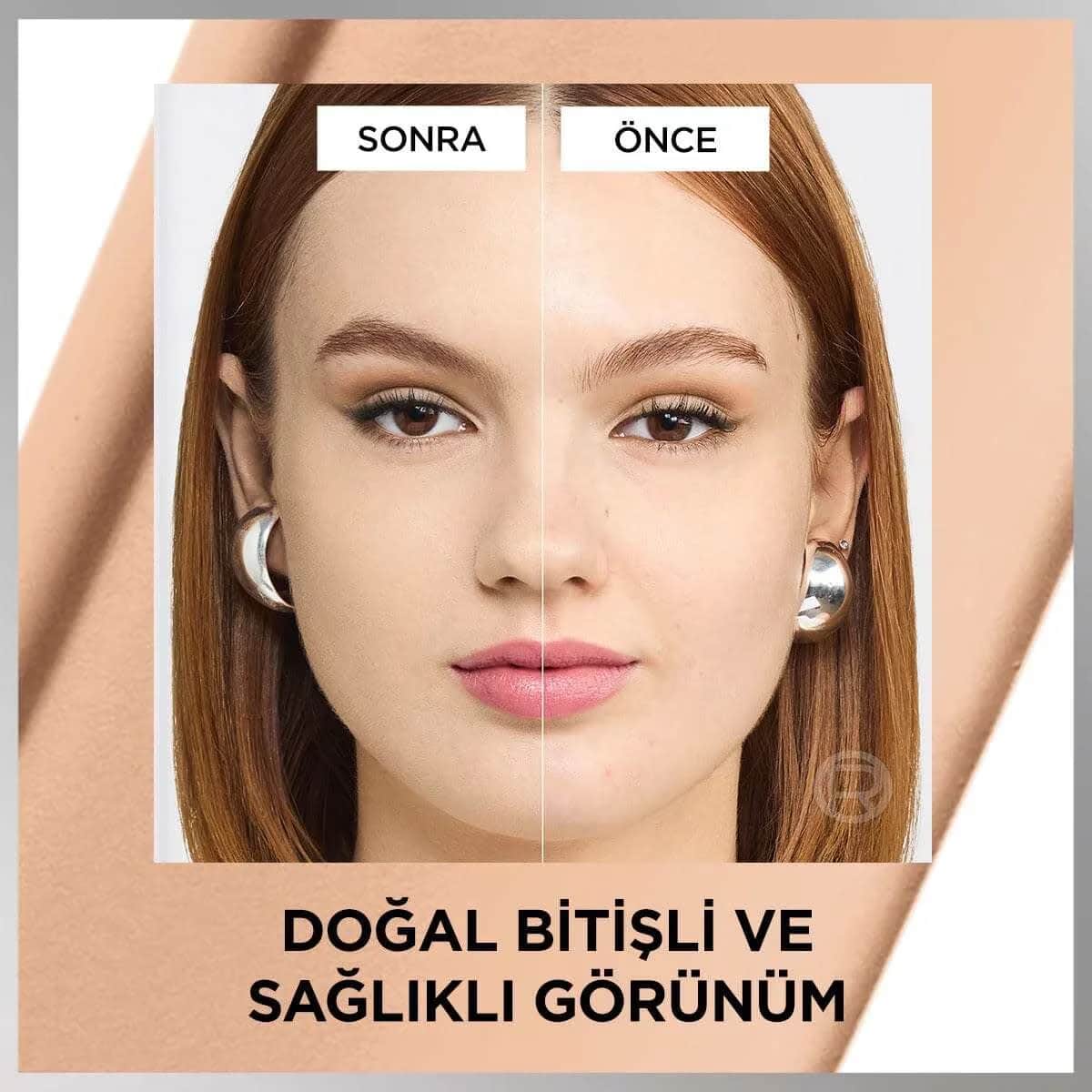 L'Oreal Paris كريم أساس لوريال باريس ترو ماتش للعناية 1 عاجي 30 مل