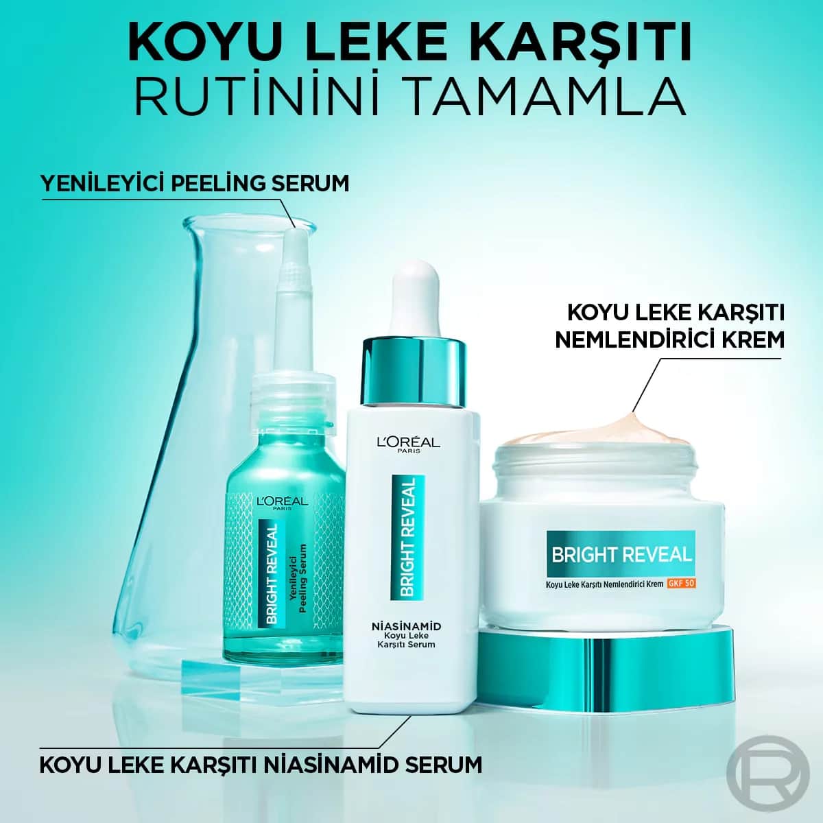 L'Oreal Paris سيروم لوريال باريس برايت ريفيل نياسيناميد المضاد للبقع الداكنة 30 مل