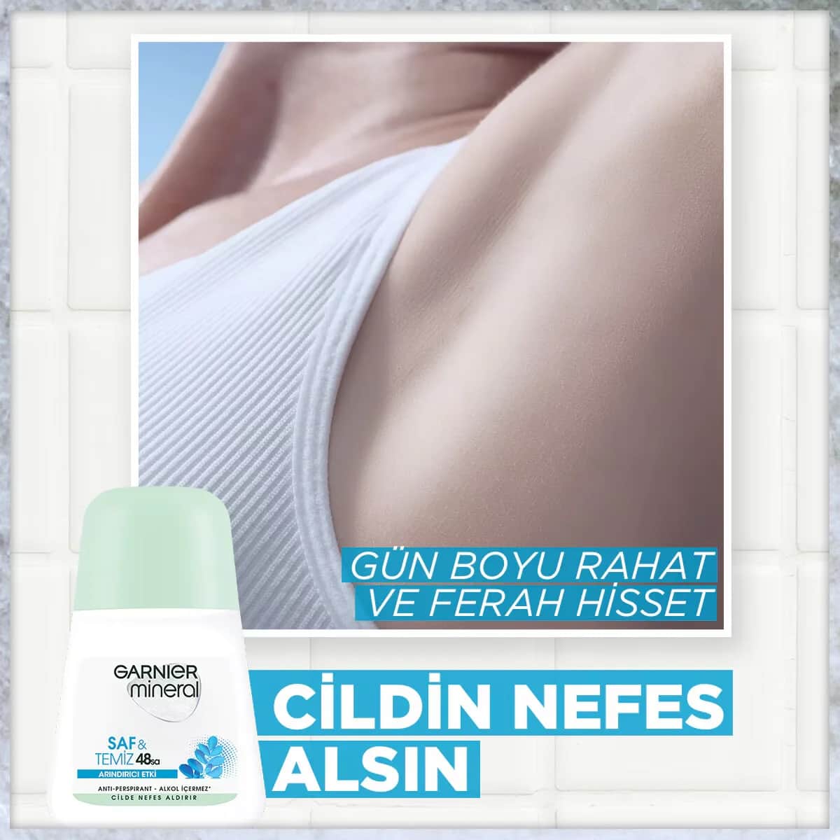 Garnier غارنييه بيور آند كلين رول أون المنقي ٥٠ مل