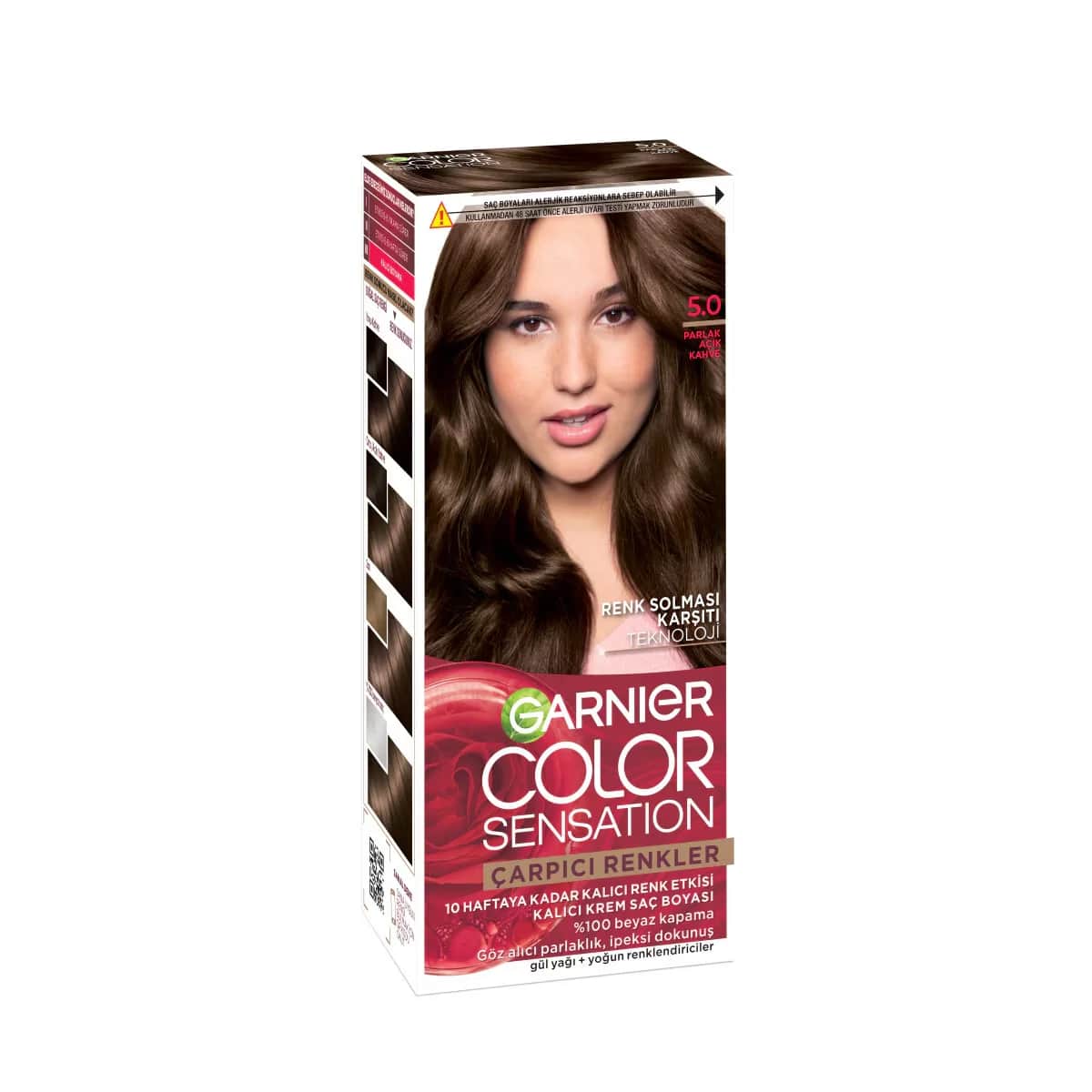 Garnier غارنييه سترايكنج كولورز 5.0 بني فاتح لامع