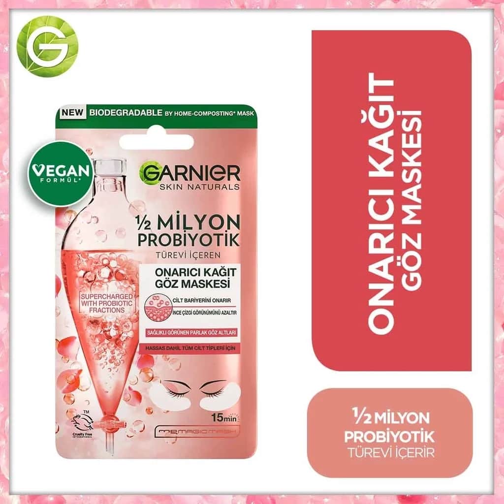 Garnier قناع غارنييه الورقي لإصلاح العيون 6 جرام