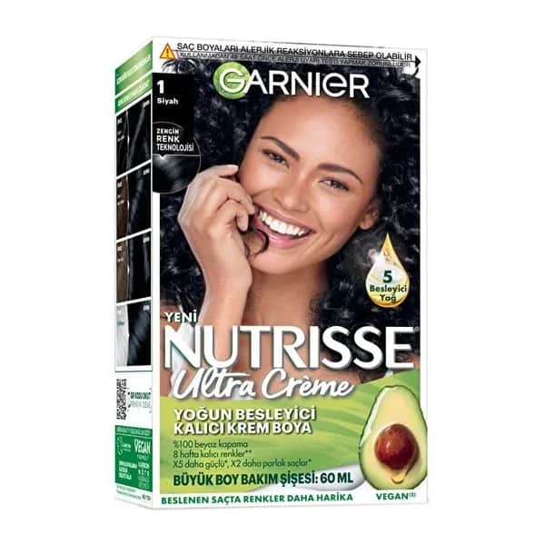 صبغة شعر كريمة دائمة مغذية 160 مل من غارنييه Garnier