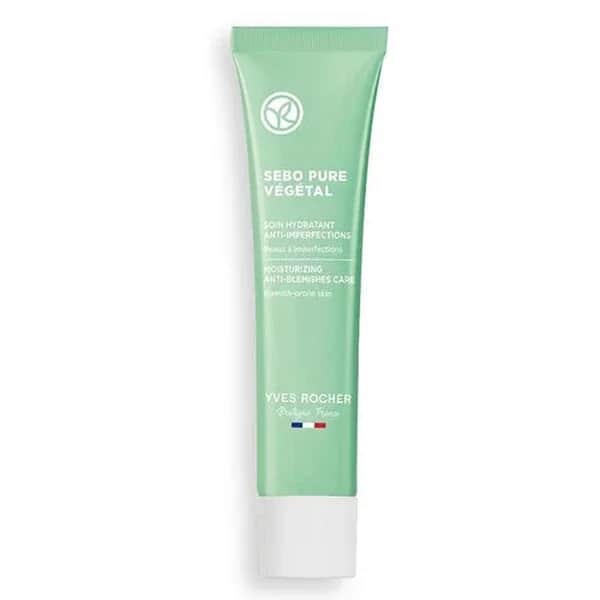 Yves Rocher كريم سيبو بيور لشد المسام وإضفاء اللمعان على البشرة من إيف روشيه، 40 مل