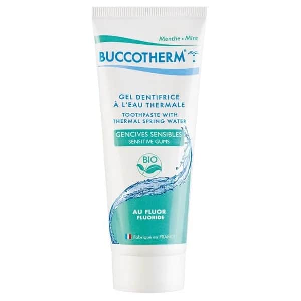Bucco Therm معجون أسنان بوكوثيرم العضوي بالفلورايد للأسنان الحساسة 75 مل