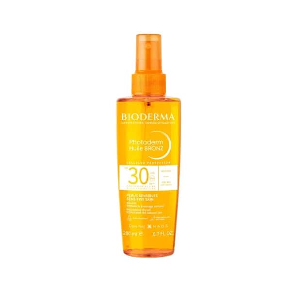 زيت برونز واقي شمس SPF30 200 مل من بيوديرما Bioderma