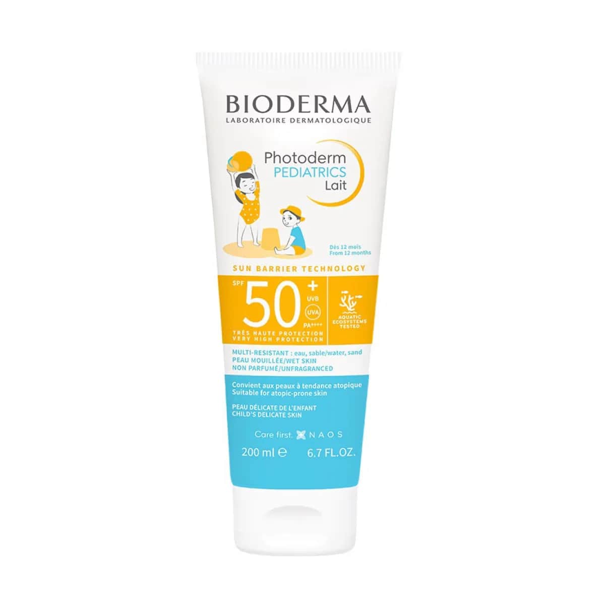 حليب بيوديرما فوتوديرم للأطفال SPF50+ 200 مل Bioderma