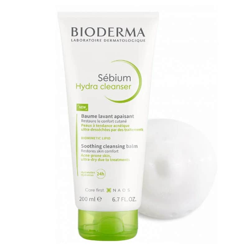 غسول بيوديرما سيبيوم هيدرا 200 مل Bioderma