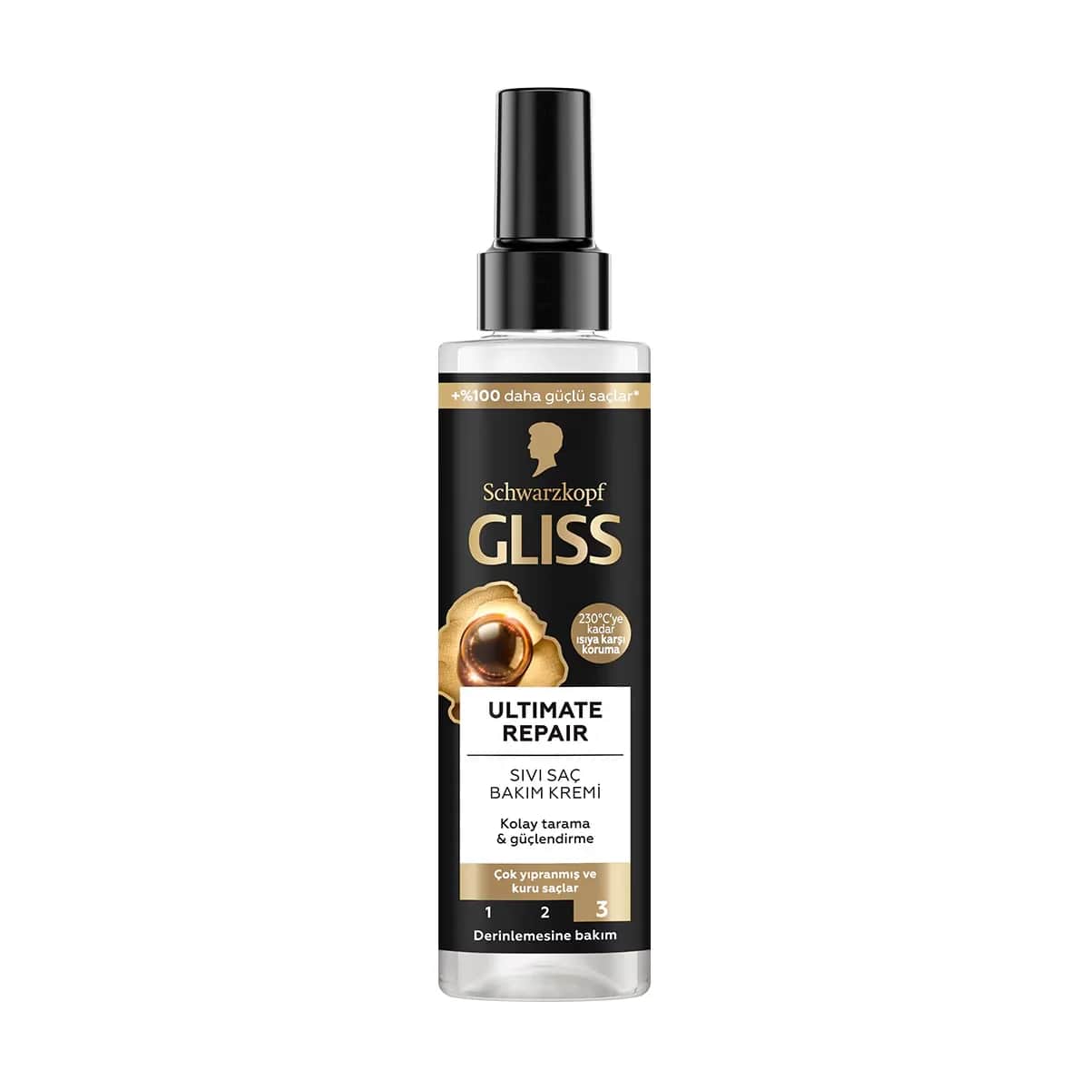Gliss بلسم العناية بالشعر السائل جليس ألتيميت ريبير 200 مل