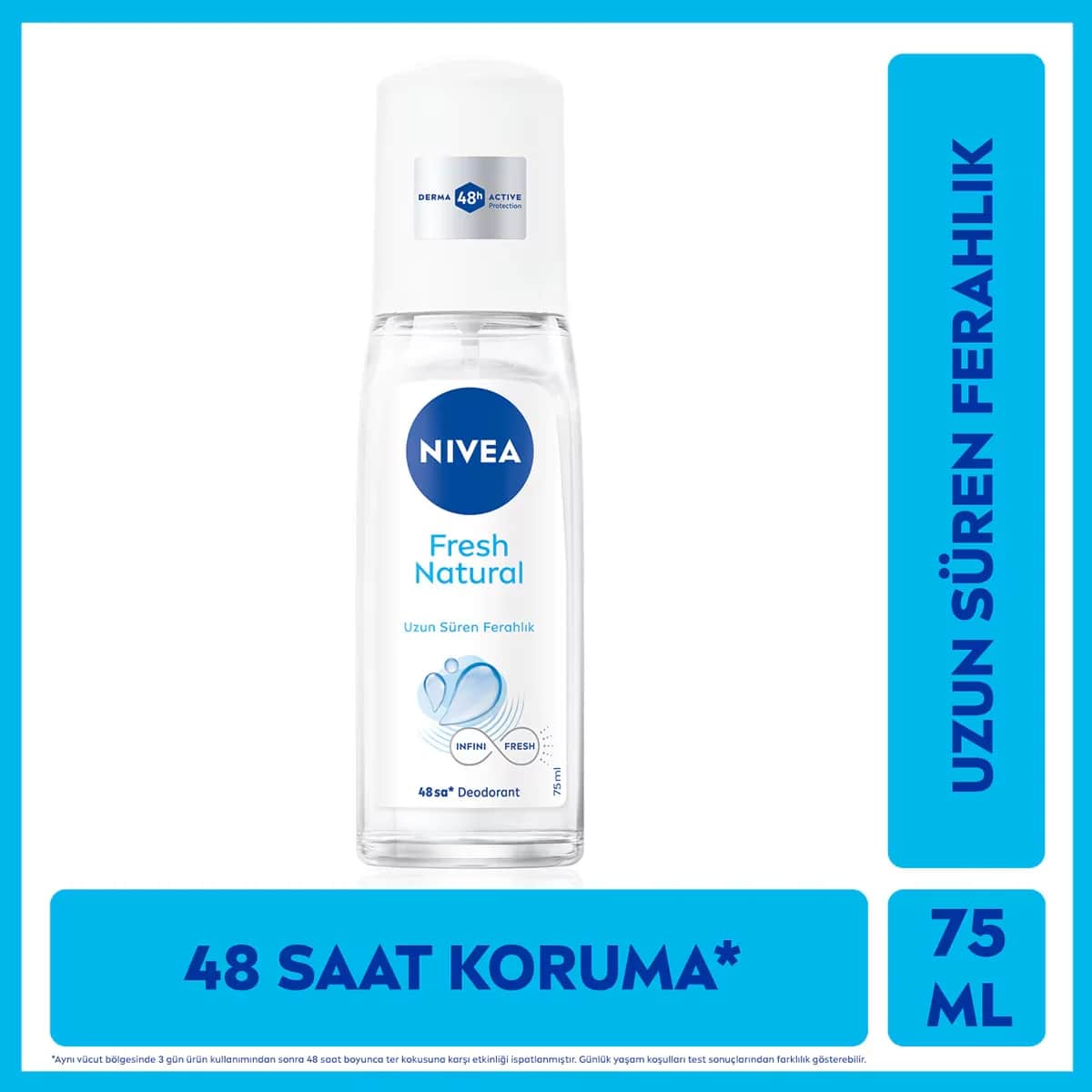 NIVEA بخاخ نيفيا فريش ناتشورال بامب 75 مل
