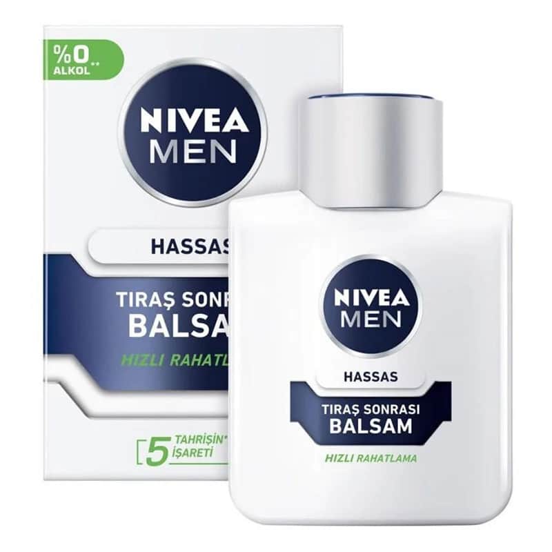 NIVEA بلسم ما بعد الحلاقة نيفيا للرجال للبشرة الحساسة 100 مل