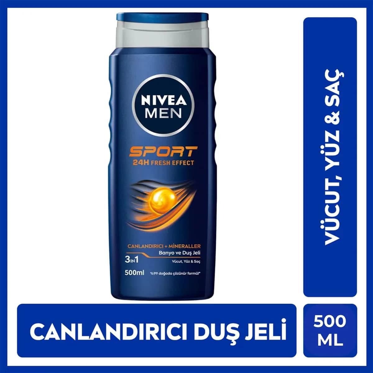 NIVEA جل الاستحمام نيفيا سبورت للرجال 500 مل