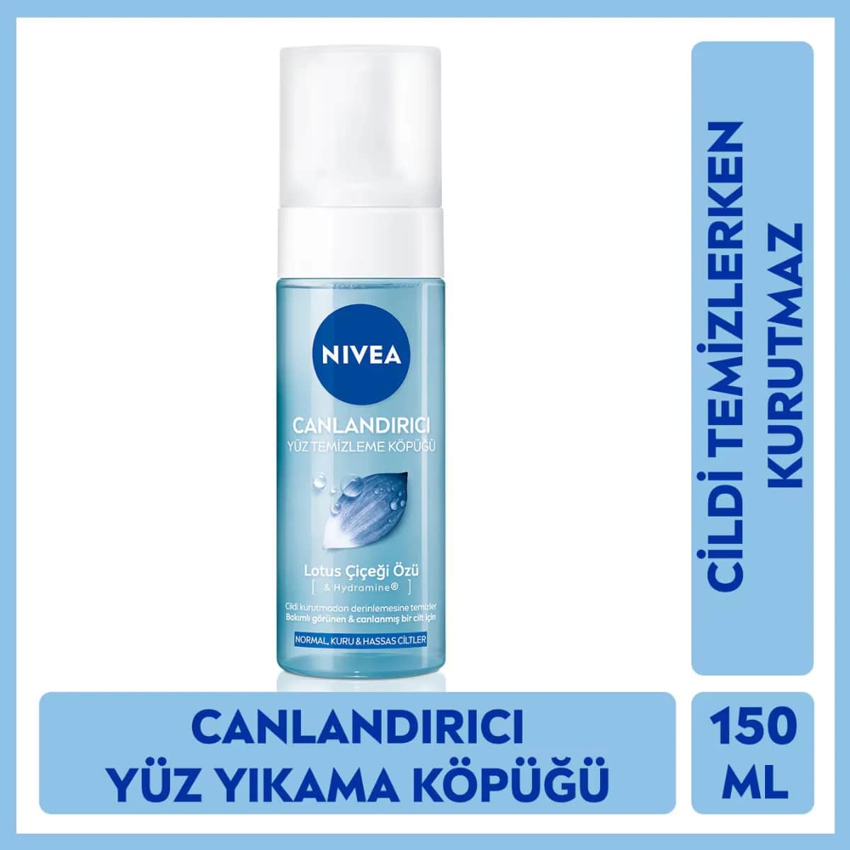 NIVEA غسول الوجه الرغوي المنعش من نيفيا 150 مل