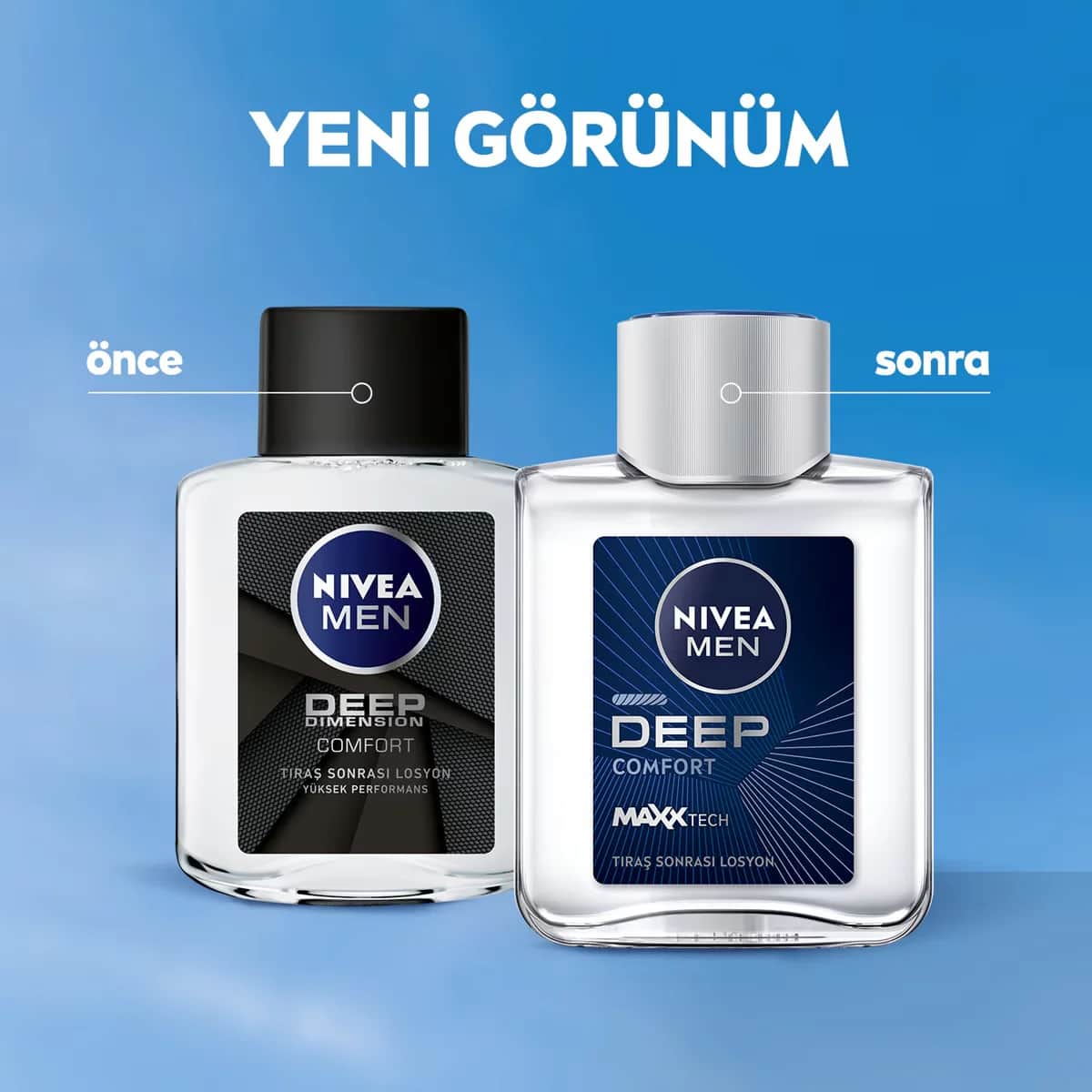 NIVEA لوشن ما بعد الحلاقة نيفيا مين ديب دايمنشن كومفورت 100 مل