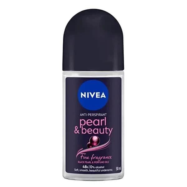 NIVEA نيفيا رول أون بيرل بيوتي فاين فرانج 50 مل