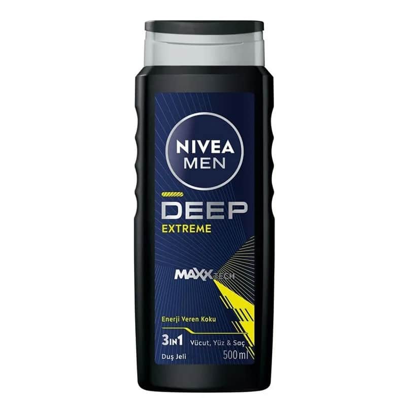 NIVEA جل الاستحمام نيفيا للرجال ديب إكستريم 500 مل