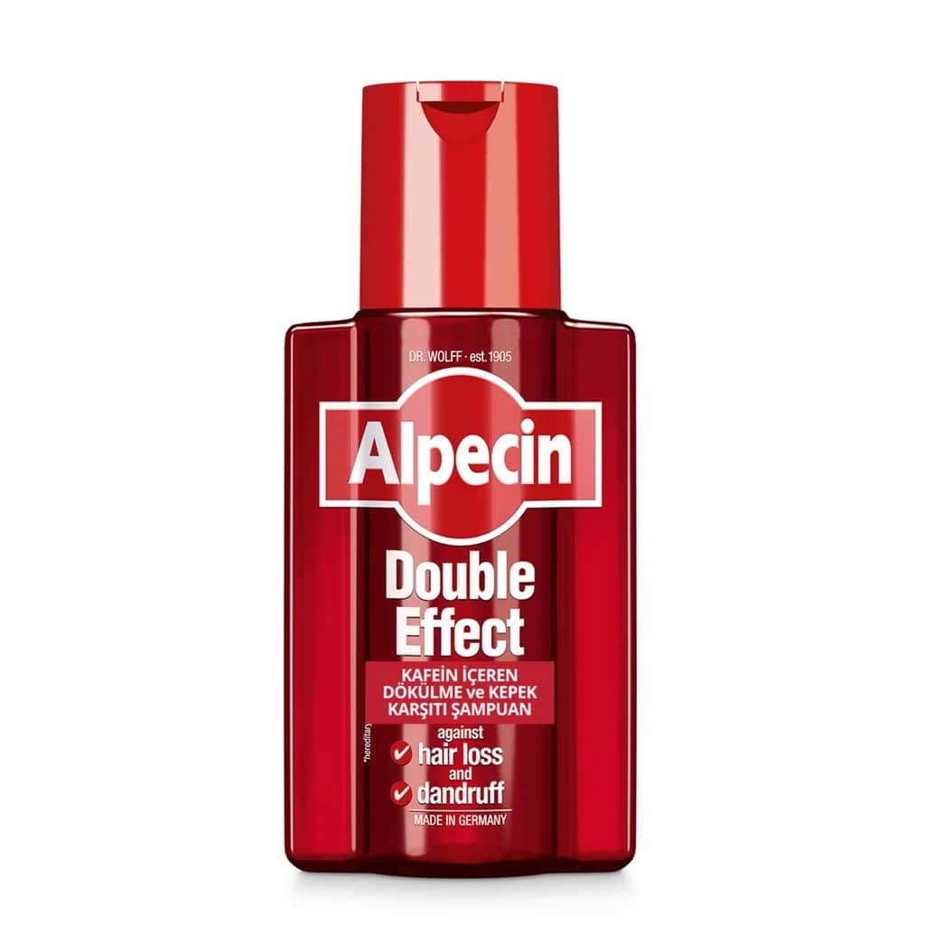 Alpecin شامبو ألبيسين دوبل أفكت المضاد لتساقط الشعر والقشرة، 200 مل