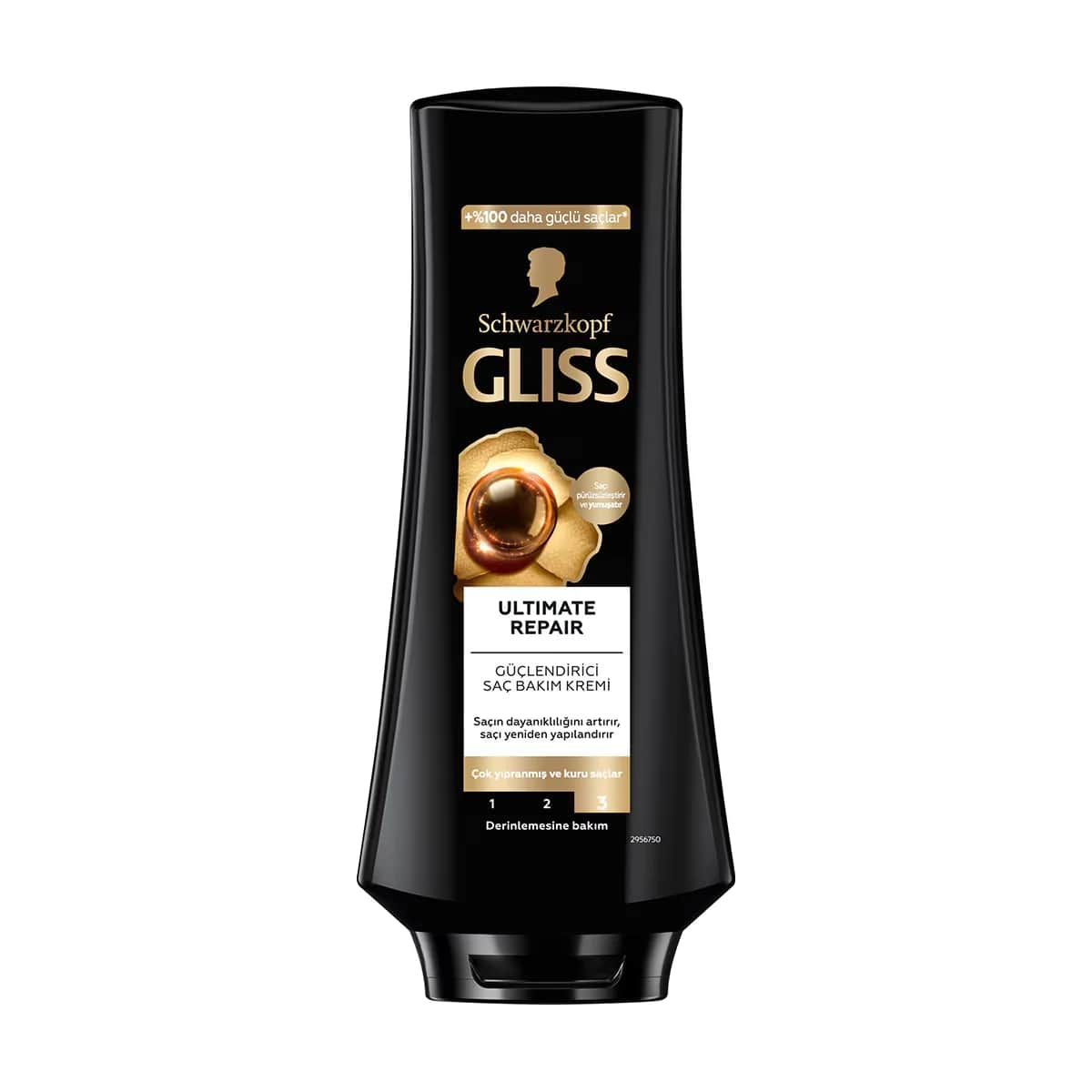 Gliss بلسم جليس للعناية بالشعر المقوي والإصلاح النهائي 360 مل