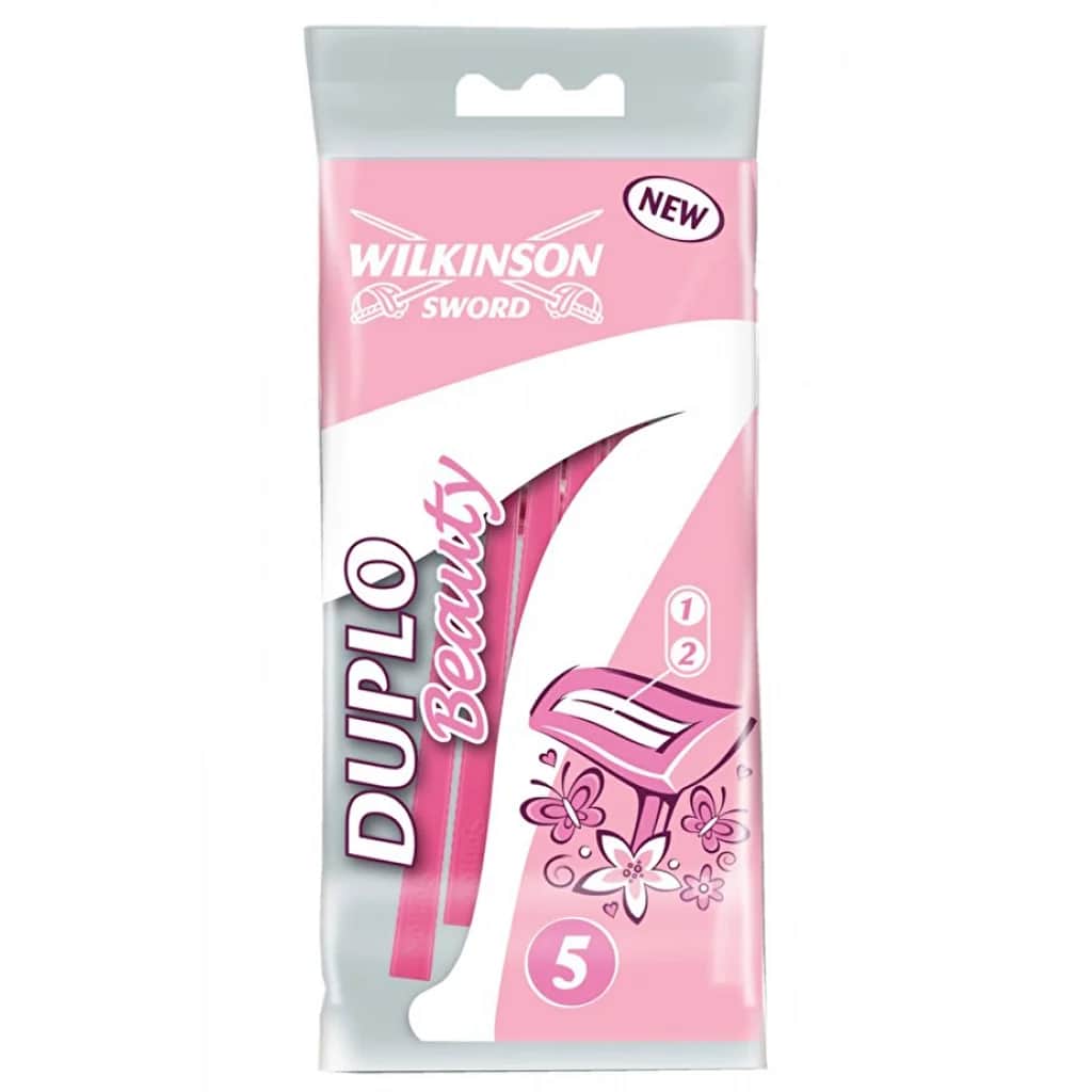 Wilkinson مجموعة شفرات حلاقة ويلكنسون دوبلو بيوتي من 5 قطع