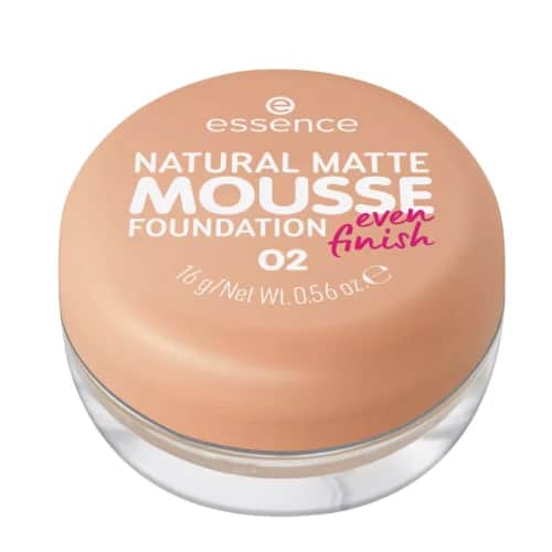 Essence كريم أساس موس مطفي طبيعي من إيسنس رقم 02