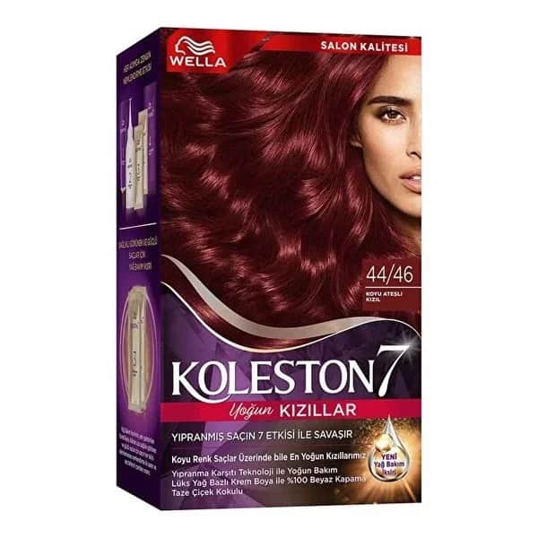 Koleston صبغة شعر كولستون ويلا سوبريم 44/46 أحمر ناري داكن 1 قطعة
