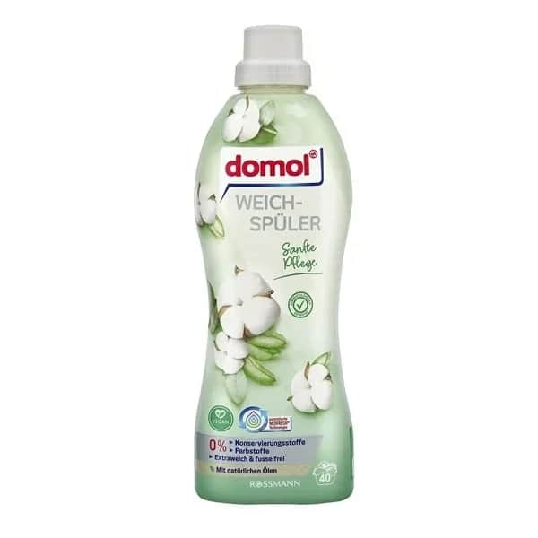 Domol منعم دومول للعناية بالبشرة الحساسة، 40 غسلة، 1000 مل