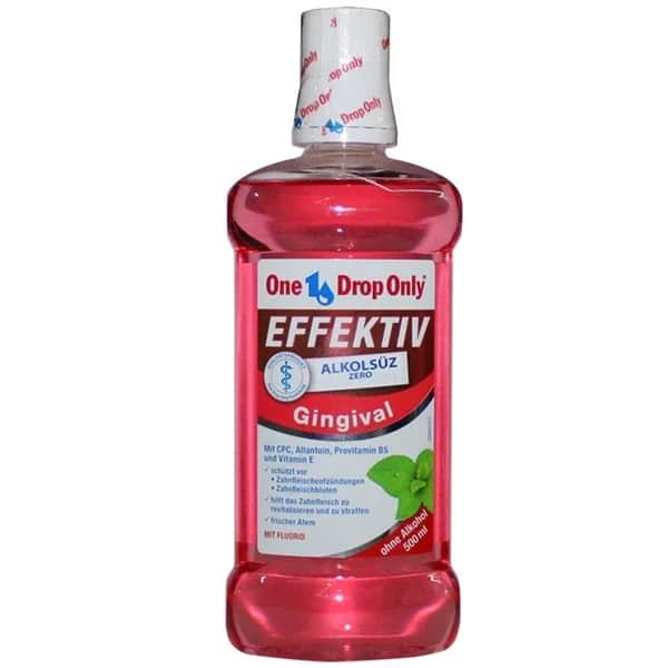 One Drop Only غسول الفم الخالي من الكحول ون دروب أونلي جينجيفال 500 مل