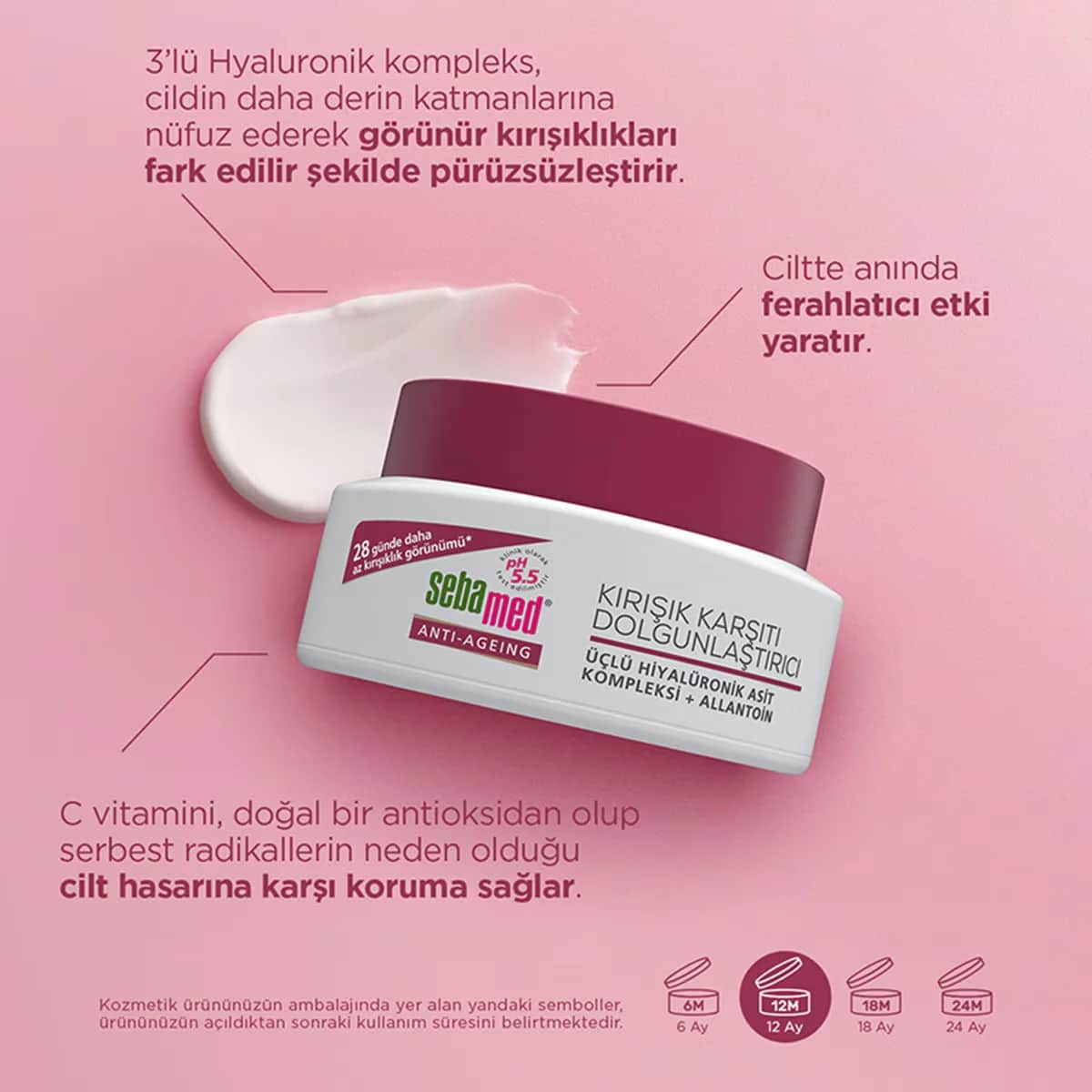 Sebamed كريم سيباميد المضاد للتجاعيد والممتلئ 50 مل