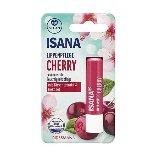 Isana مرطب شفاه إيزانا بخلاصة الكرز وجوز الهند 4.8 جرام