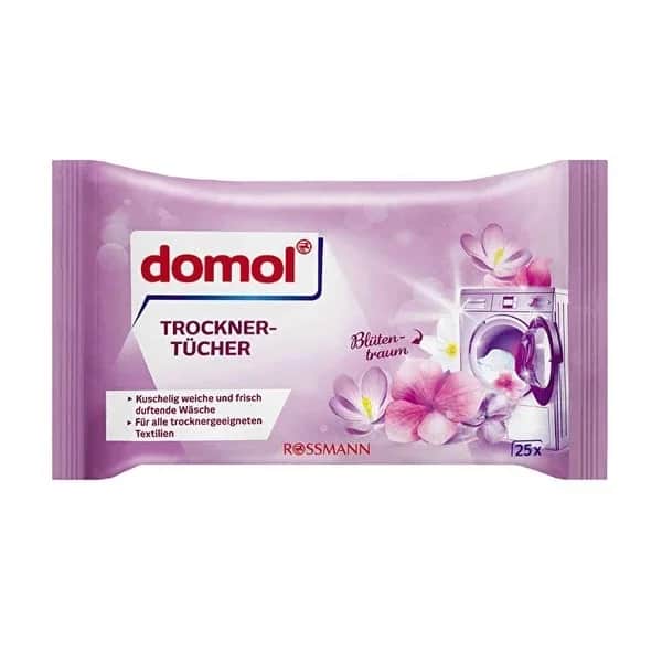 Domol مناديل دومول المجففة، زهرة الأحلام، 25 قطعة