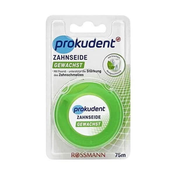 Prokudent خيط تنظيف الأسنان بروكيدنت بنكهة النعناع، ​​75 متراً