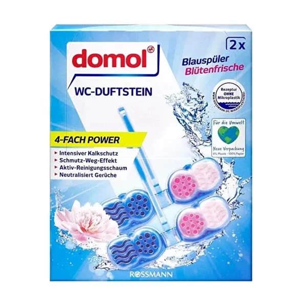 Domol دومول معطر مرحاض برائحة الزهور المنعشة 96 جرام