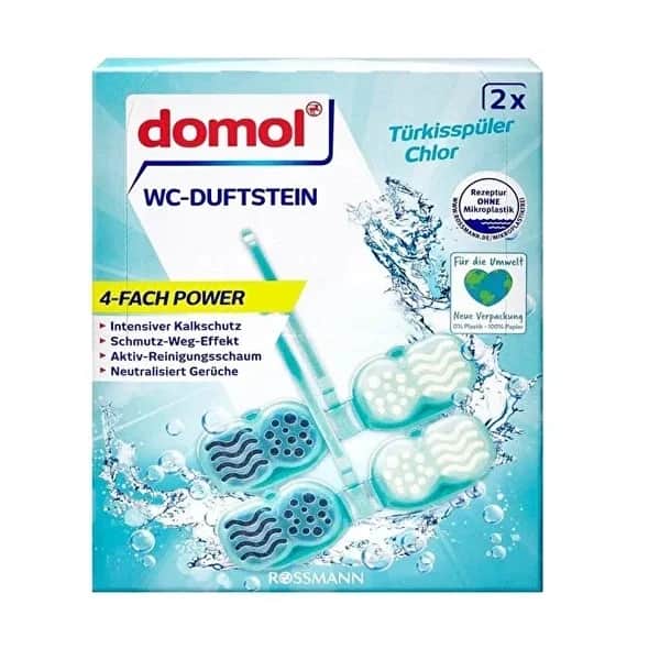 كتلة عطرية للمرحاض تركواز 96 غ من دومول Domol