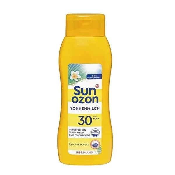 Sunozon حليب واقي من الشمس من سنوزون بعامل حماية 30 للبشرة الحساسة 400 مل